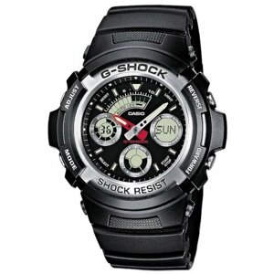 Наручные часы CASIO AW-590-1A, черный