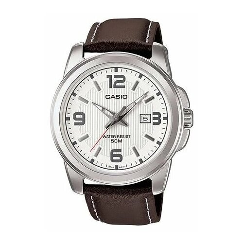 Наручные часы CASIO MTP-1314PL-7A, белый, серебряный