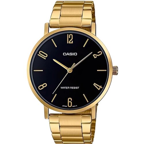 Наручные часы CASIO Наручные часы CASIO Collection MTP-VT01G-1B2, золотой