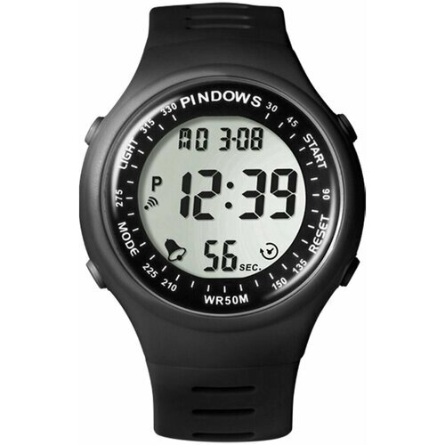 Наручные часы Часы наручные ручные электронные для /плавания/ занятием спортом/ активного образа жизни/ фитнесом/черный
