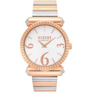Наручные часы Часы наручные женские Versus by Versace VSP1V1119, Кварцевые, 38 мм, розовый