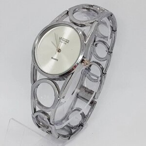 Наручные часы Часы женские наручные кварцевые Viamax Ring, серебряный