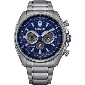 Наручные часы CITIZEN Японские мужские наручные часы Citizen CA4560-81L, синий