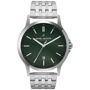Наручные часы Daniel Hechter Часы наручные мужские DANIEL HECHTER DHG00207, Кварцевые, 42 мм, серебряный