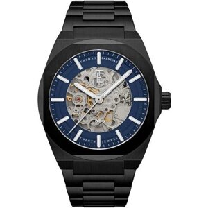 Наручные часы EARNSHAW Мужские часы Earnshaw Fowler ES-8263-99, черный, синий