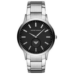 Наручные часы EMPORIO ARMANI AR11118, серебряный, черный