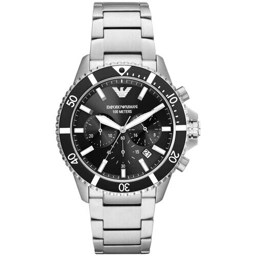 Наручные часы EMPORIO ARMANI Emporio Armani AR11360, серебряный, черный