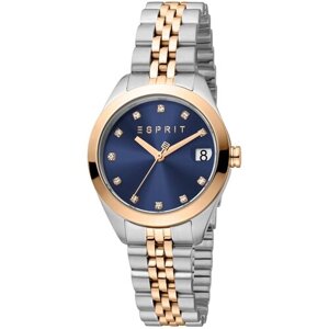 Наручные часы ESPRIT Часы наручные женские ESPRIT ES1L295M0245, Кварцевые, 30 мм, серебряный