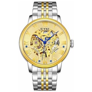 Наручные часы EYKI Мужские часы с автоподзаводом EYKI E7066L-XZ8TTG, желтый