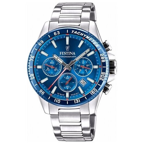 Наручные часы FESTINA Наручные часы Festina Timeless Chrono 20560, синий