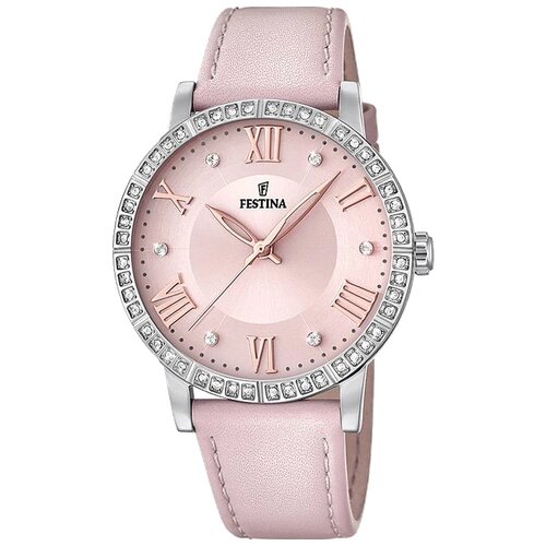Наручные часы FESTINA Женские Наручные часы Festina F20412/2, серебряный, розовый