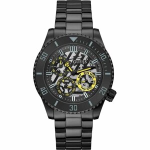 Наручные часы GUESS Часы мужские Guess GW0488G3, черный