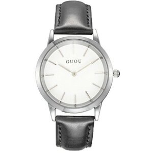 Наручные часы GUOU Цвет, серебряный, серый