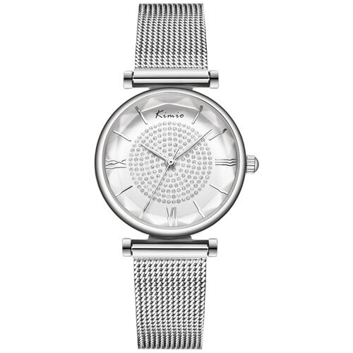 Наручные часы KIMIO Наручные часы Kimio K6356M-CZ1WWW классические женские, серебряный