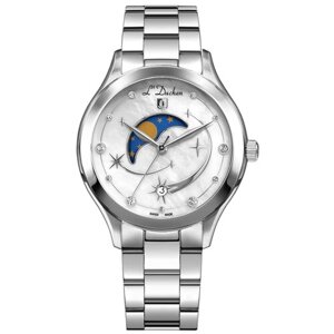 Наручные часы L'Duchen Швейцарские наручные часы L Duchen D837.10.43, серебряный