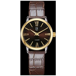 Наручные часы Mikhail Moskvin Часы Mikhail Moskvin 1510B4L8, золотой, коричневый