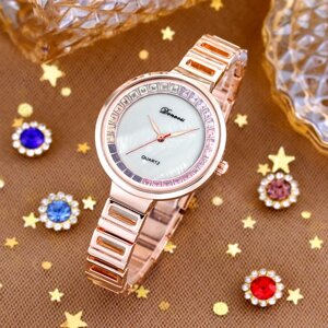 Наручные часы Наручные женские кварцевые часы DENVOSI S581, белый, золотой