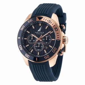 Наручные часы NAUTICA Часы наручные мужские Nautica NAPNOS305, Кварцевые, 48 мм, розовый