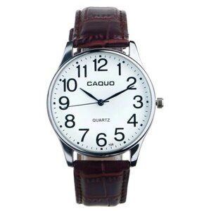 Наручные часы Noname Часы наручные мужские "Новаш", d=4 см, белый