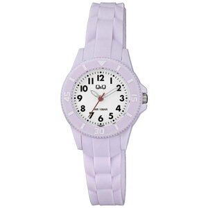 Наручные часы Q&Q Casual Наручные часы Q&Q VS66J009Y, белый, фиолетовый