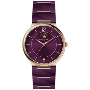 Наручные часы SANTA barbara POLO & racquet CLUB SB. 5.1183.6, фиолетовый