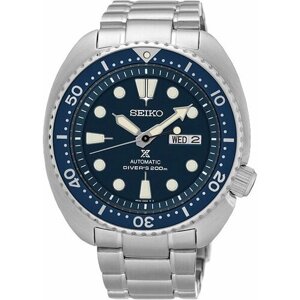 Наручные часы SEIKO Мужские наручные часы Seiko SRP773K1, серебряный, синий