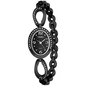 Наручные часы Слава Часы наручные "Слава" кварцевые 6064505/2035, черный