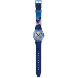 Наручные часы swatch наручные часы swatch licence TO KILL 1989 GZ328, синий