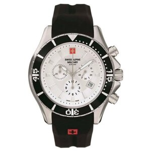 Наручные часы SWISS military BY chrono swiss military SM7047.9832AM, белый