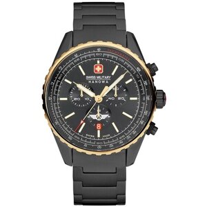 Наручные часы Swiss Military Hanowa Air Наручные часы Swiss Military Hanowa Air Afterburn Chrono, черный, коричневый