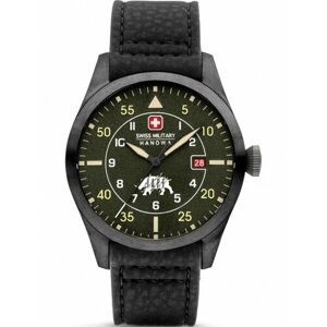 Наручные часы Swiss Military Hanowa Наручные часы Swiss Military Hanowa SMWGN0001231, зеленый, черный
