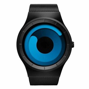 Наручные часы T2008, черный, синий