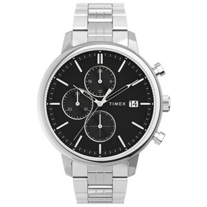 Наручные часы TIMEX Наручные часы TIMEX TW2V01600, серебряный, черный