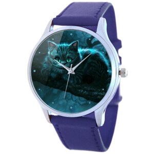 Наручные часы TINA BOLOTINA Чеширский Кот Extra (EX-013), синий