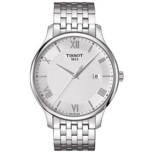 Наручные часы TISSOT T-Classic T063.610.11.038.00, белый, серебряный