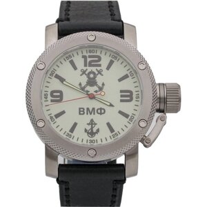 Наручные часы ТРИУМФ Часы ВМФ механические с автоподзаводом (сапфировое стекло) 1025.01, белый