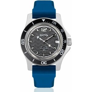 Наручные часы Восток Амфибия Наручные механические часы с автоподзаводом Восток Амфибия 13042А resin blue, синий
