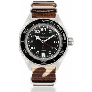 Наручные часы Восток Командирские Наручные механические часы с автоподзаводом Восток Командирские 650541 desert, коричневый