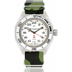 Наручные часы Восток Командирские Наручные механические часы с автоподзаводом Восток Командирские 650546 floragreen, зеленый