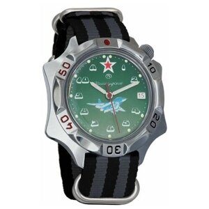 Наручные часы Восток Командирские Наручные механические часы Восток Командирские 536124 black grey, серый