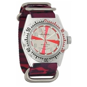 Наручные часы Восток Мужские наручные часы Восток Амфибия 110651, красный