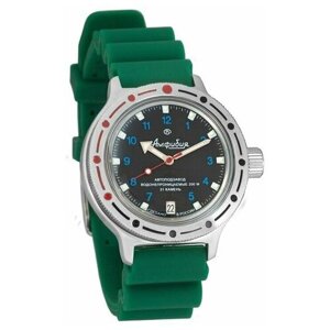 Наручные часы Восток Мужские наручные часы Восток Амфибия 420268, зеленый