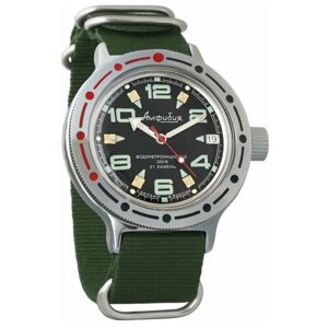 Наручные часы Восток Мужские наручные часы Восток Амфибия 420334, зеленый