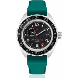 Наручные часы Восток Мужские наручные часы Восток Командирские 02019А, зеленый