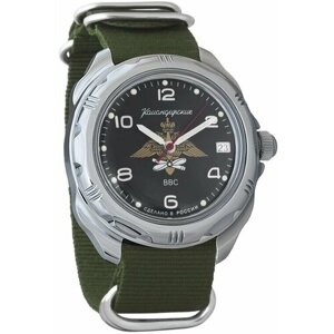 Наручные часы Восток Мужские наручные часы Восток Командирские 211982, зеленый