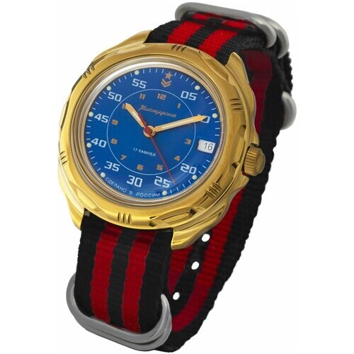 Наручные часы Восток Мужские наручные часы Восток Командирские 219181, красный