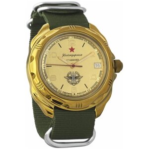 Наручные часы Восток Мужские наручные часы Восток Командирские 219451, зеленый