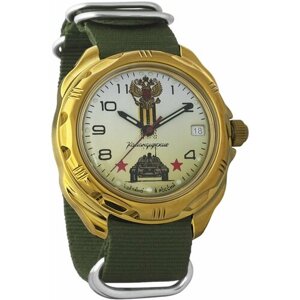 Наручные часы Восток Мужские наручные часы Восток Командирские 219943, зеленый
