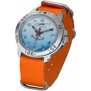Наручные часы Восток Мужские наручные часы Восток Командирские 431084, оранжевый