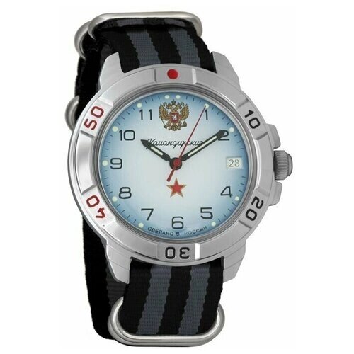 Наручные часы Восток Мужские наручные часы Восток Командирские 431323, серый